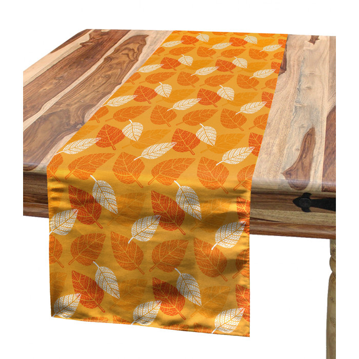 East Urban Home Burnt Orange Table Runner Wayfair
